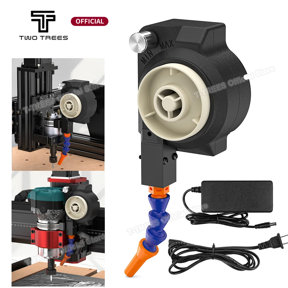 Twotrees-Kit de refrigeración refrigerado por aire de 500W para enrutador CNC TTC6050/TTCH40, recortador Twotrees para cortar Metal/acrílico, reducir la temperatura