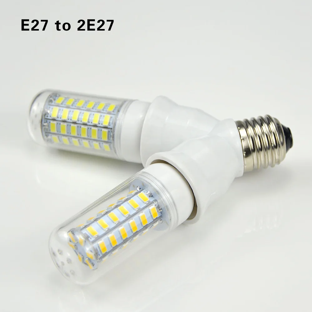 LED Bulb Lamp Base Holder E27 E14 E12 GU10 G9 B22 MR16 GU24 Fireproof Pendant Ceiling Light Socket Adapter Lighting Accessories