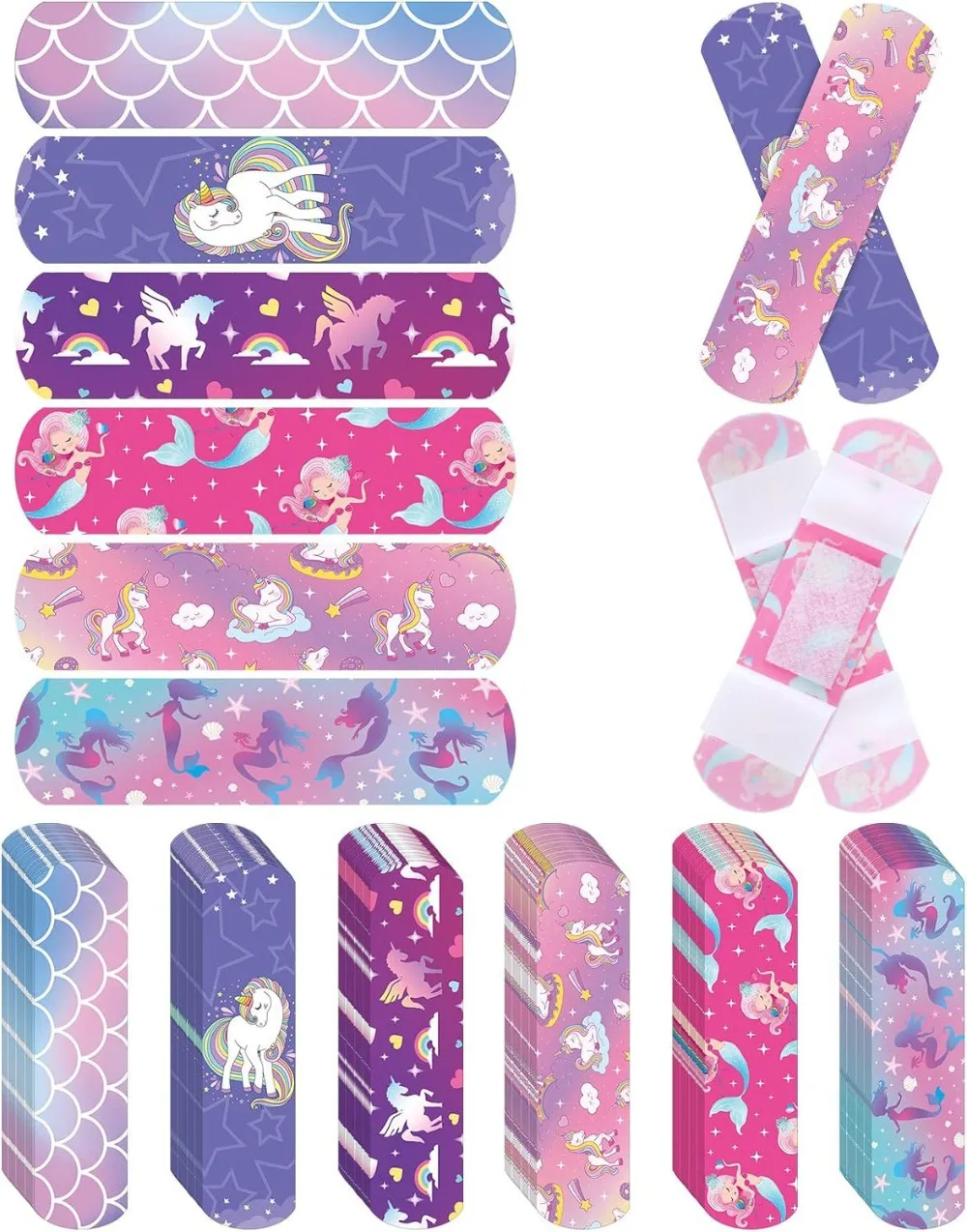 60pcs/set Cartoon Band Aid Kawaii Adhesive Bandages for Children Kids Wound Dressing Plaster First Aid Patch Strips Woundplast