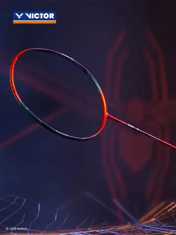빅터 빅토리 배드민턴 라켓, 공격형 싱글 샷 스파이더 한정판, SPIDER--MANS GB 라켓