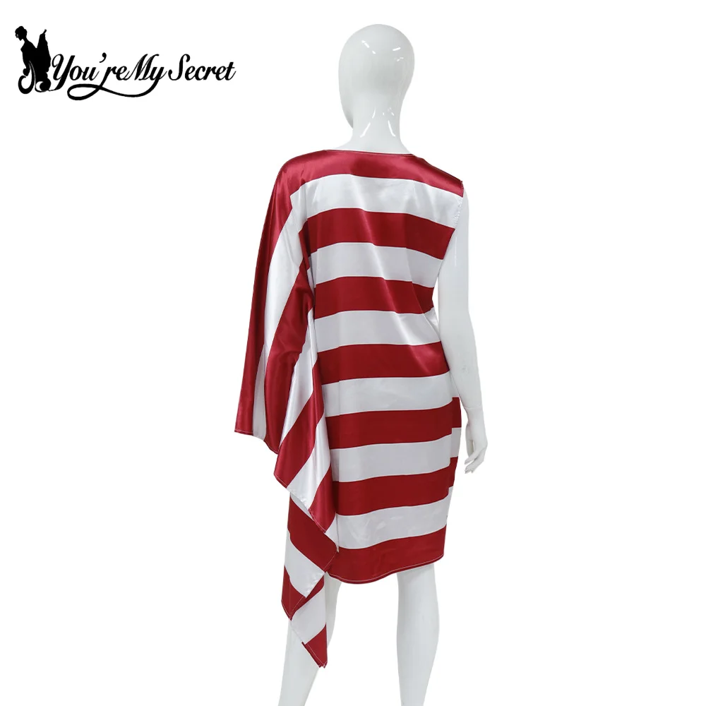 Funny Unisex Adult Carnival American flag Cloak Cosplay Costume Independence Day National World Flag Fancy Dress