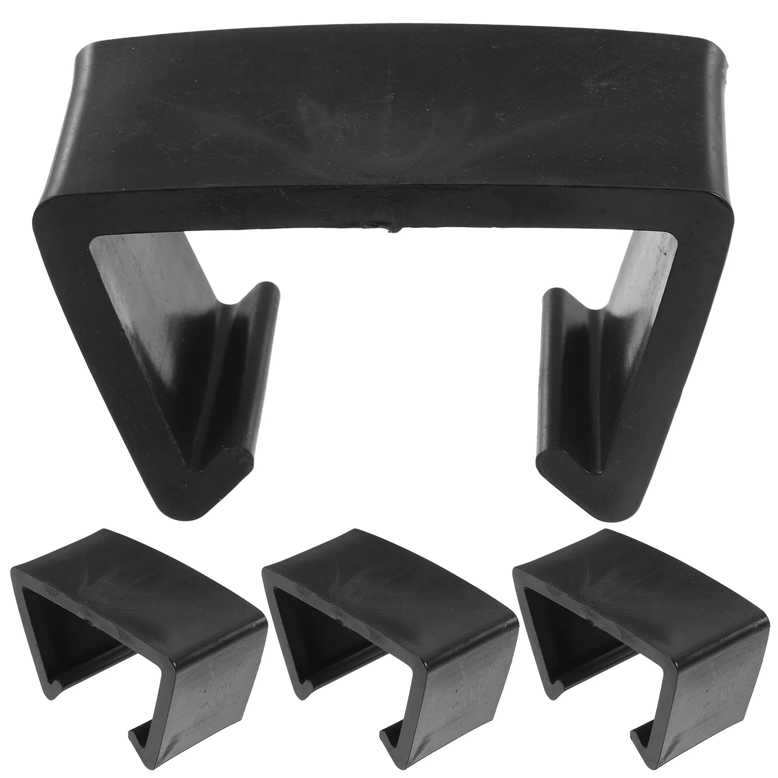 4 Pcs Wicker Furniture Clips Outdoor Patio Sofa Connectors Sectional Rattan Chair Fasteners Adjustable Connector