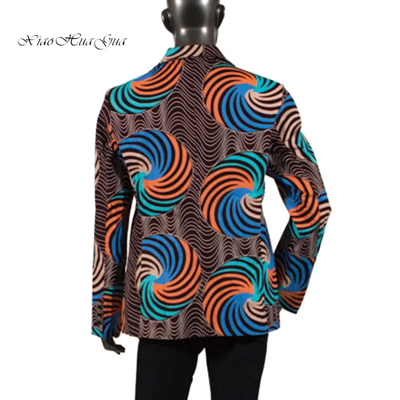 Fashion Men African Style Print Men Suit Jackets Festive Blazers Customized African Man\'s Blazers Africa Men\'s Clothes Wyn878