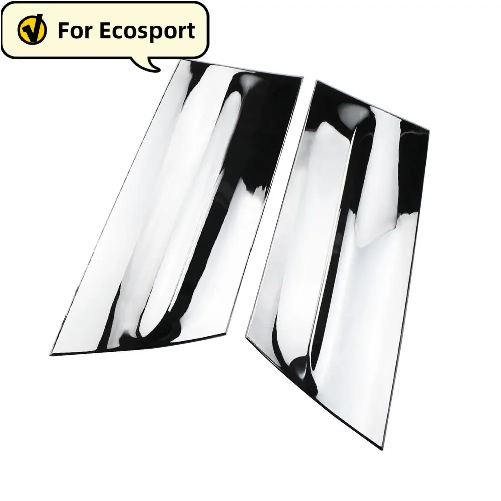 For Ford Ecosport 2013 2014 2015 2016 2017 Tailgate Side Wing Bright Strip Tail ABS Chrome Decorative Accessories 1 Pair