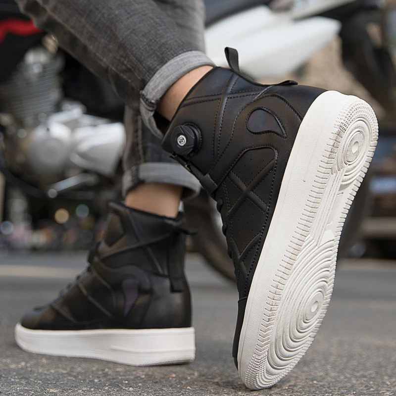 New Comfortable Summer Breathable Durable Riding Equipment Knob Adjustment Explosive Street Motorcycle Protective Boots