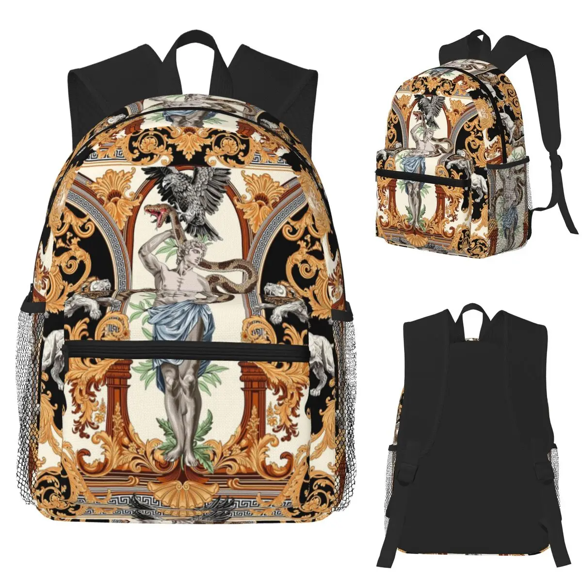 

Учебный рюкзак с древнегреческой мифологии Аполлона, школьная сумка, рюкзак для мальчиков и девочек, сумка для книг, сумки на плечо