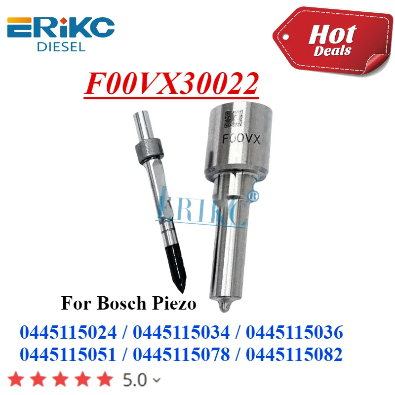 F00VX30022 Piezo Injector Nozzle F 00V X30 022 For AUDI VW 0445115024 0445115034 0445115036 0445115051 0445115078 0445115082