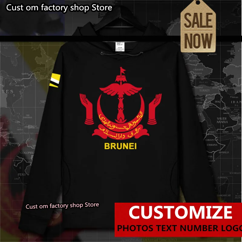 

Nation of Brunei BRN Bruneian mens hoodie pullovers hoodies men sweatshirt streetwear Autumn clothing tracksuit nation coat