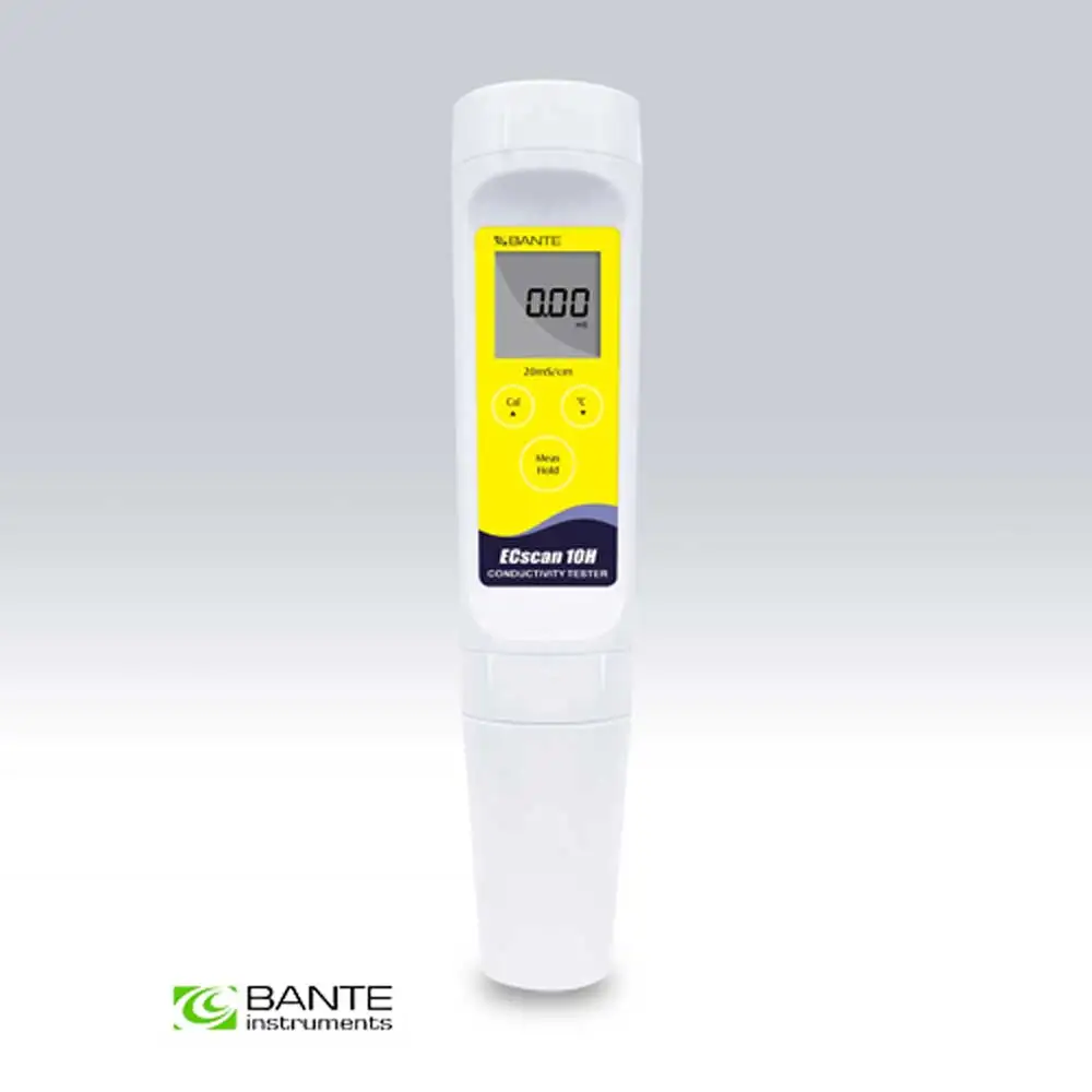 

wastewate Conductivity METER pen pocket ec tester Waterproof salt water wide range Brand BANTE High conductivity liquid