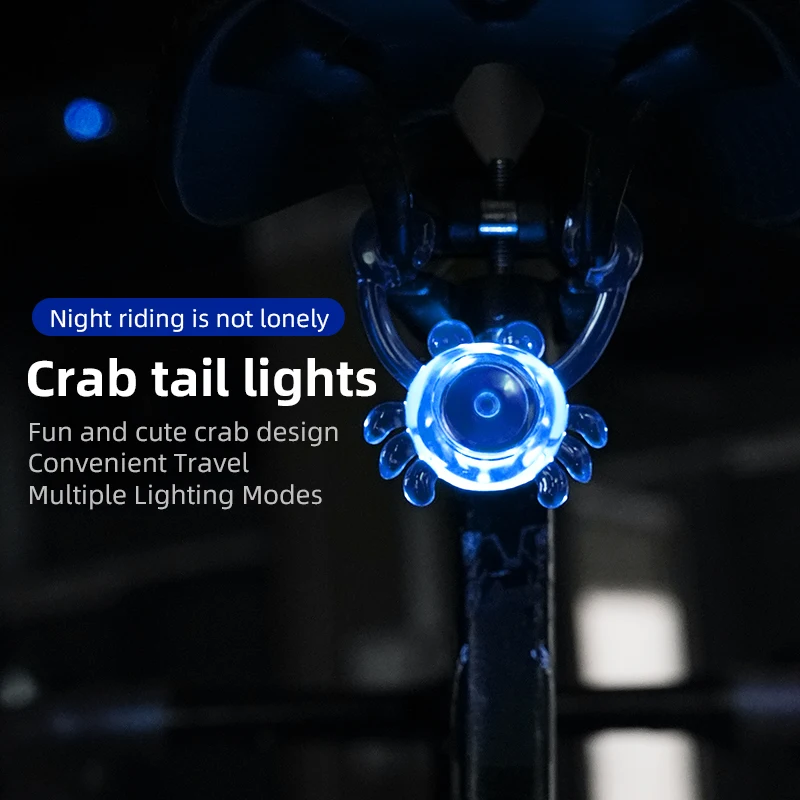 المحمولة عالية السطوع LED الدراجة الخلفية ضوء مقاوم للماء عمر البطارية الطويل ليلة ركوب الدراجات الضوء الخلفي سهلة التركيب دراجة الخفيفة