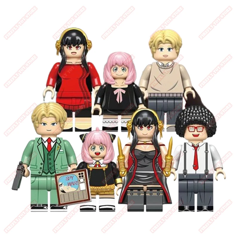 SPY×FAMILY Animation Comics Peripheral Toys Loid Yor Anya Franky Small Doll Anime Action Figure Model Collection Cool Gifts