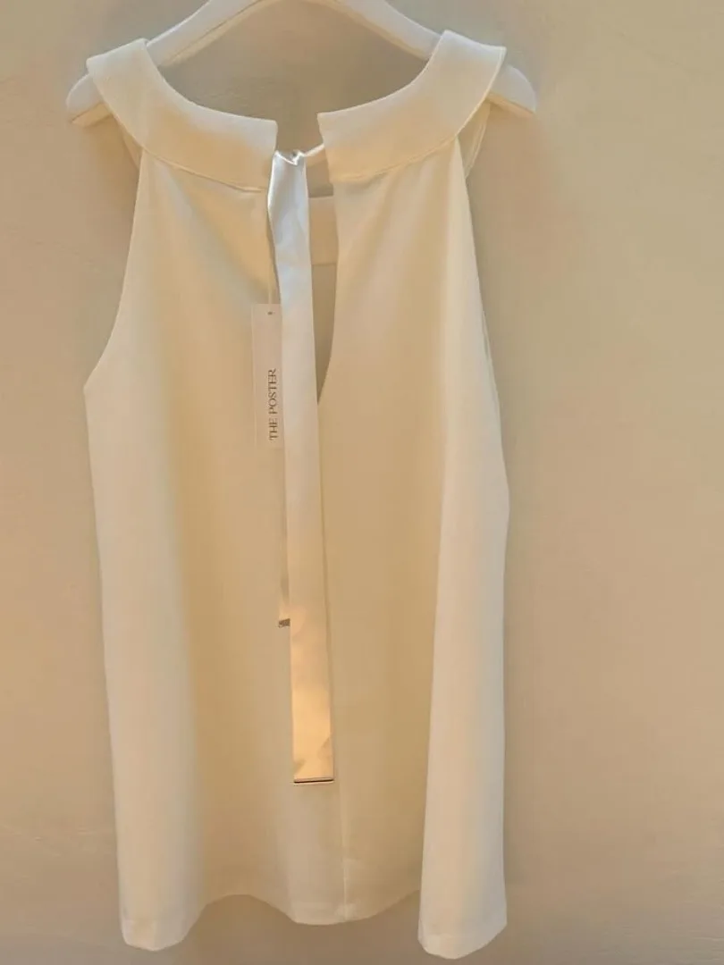 

Summer New Women's Hepburn Sle Bal Vest Dr with Sa Layered Wear ort Skirt Belt Knot Floating Ribbon Dr