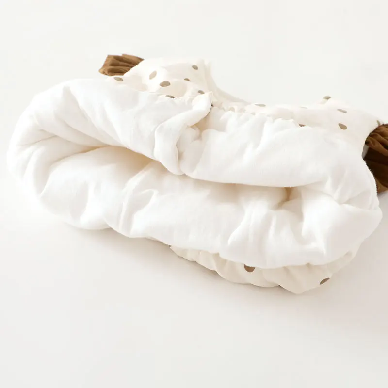 Herbst- und Winter-Babyweste mit Baumwollisolierung, ärmelloses Oberteil für Babymädchen im Alter von 0-3 Jahren, Oberbekleidung für Babymädchen. – Detail 9