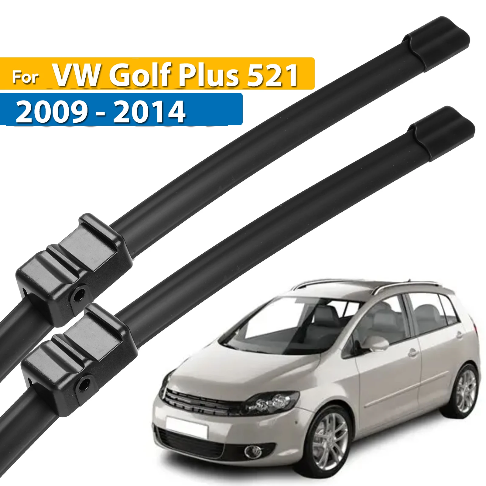 

Передние щетки стеклоочистителя Erick's RHD и LHD для VW Golf Plus 521 2005-2014, щетки от дождя для лобового стекла 28 "+ 28"