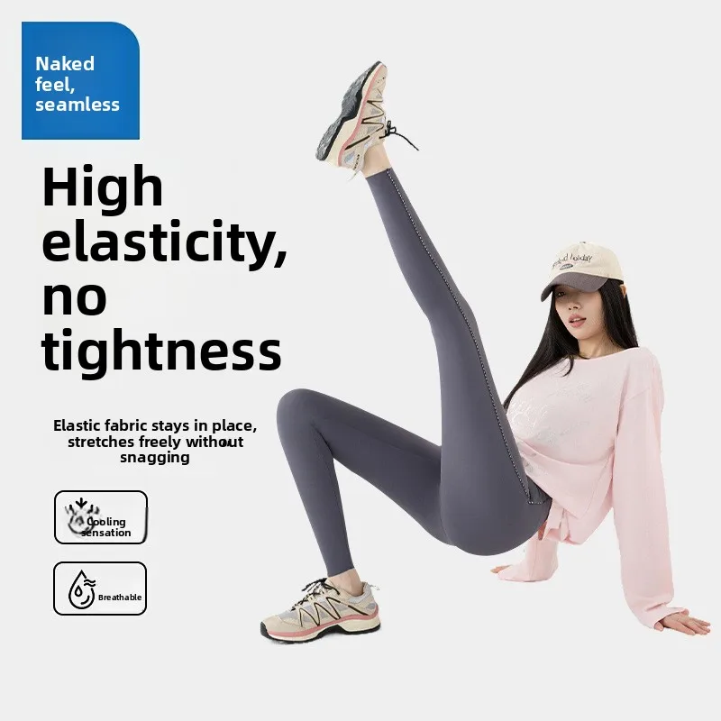 反射性アーキスキン ヨガパンツ ハイウエスト フィットネス ランニング オルトス ナイトランニング スポーツウェア 不必要なラインなし アウターウェア
