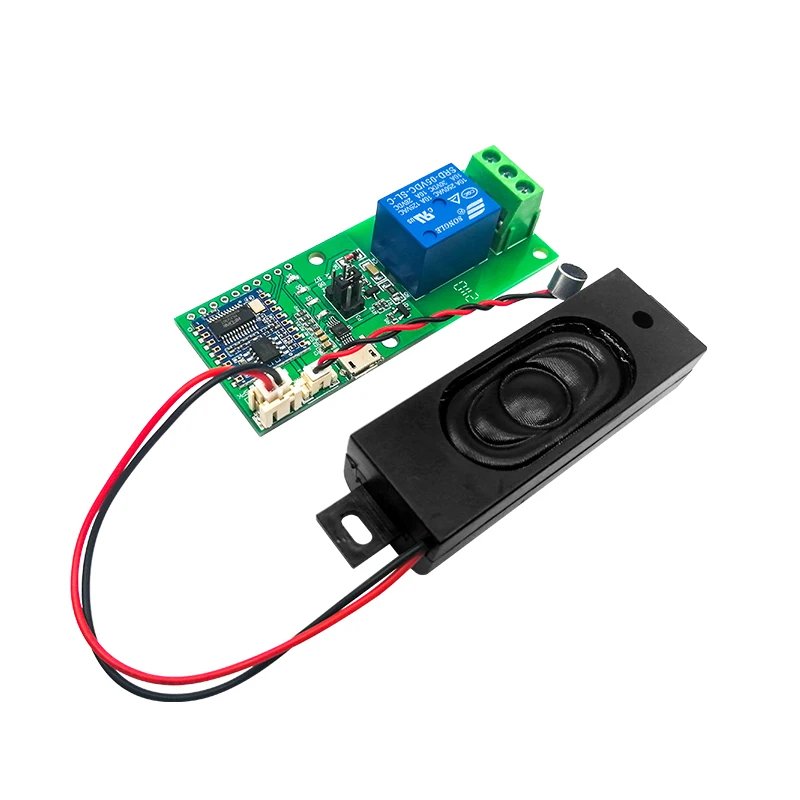 HLK-V20 Intelligent Speech Recognition Chip Control Module Serial Port Module Custom Wake-up Word Voice Control Switch