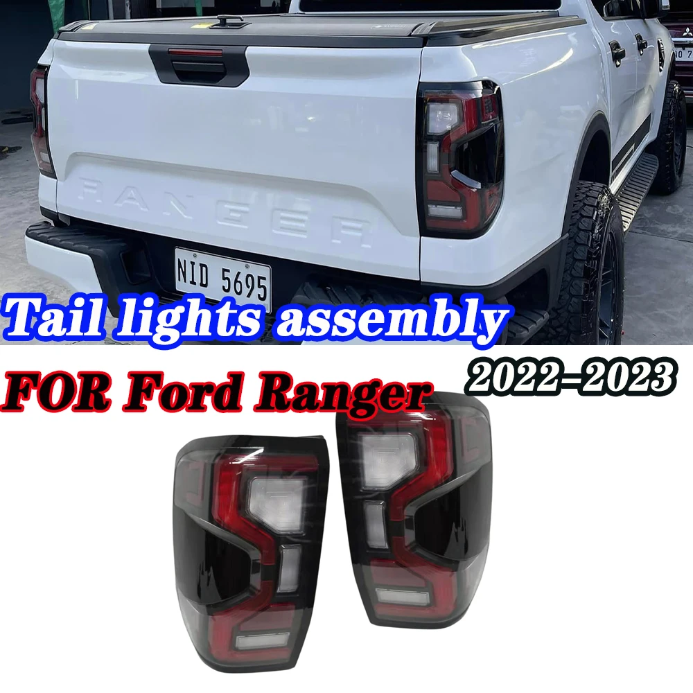 

Подходит для модифицированного светодиодного заднего фонаря заднего тормоза Ford Ranger в сборе 2022-2023 гг.