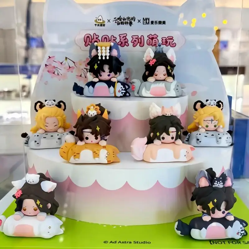 

Новый оригинальный продукт: Хаски и его белый кот Шизун ‌ Серия Cuddling: Слепая коробка-сюрприз с милыми настольными украшениями, модные игрушки, подарки