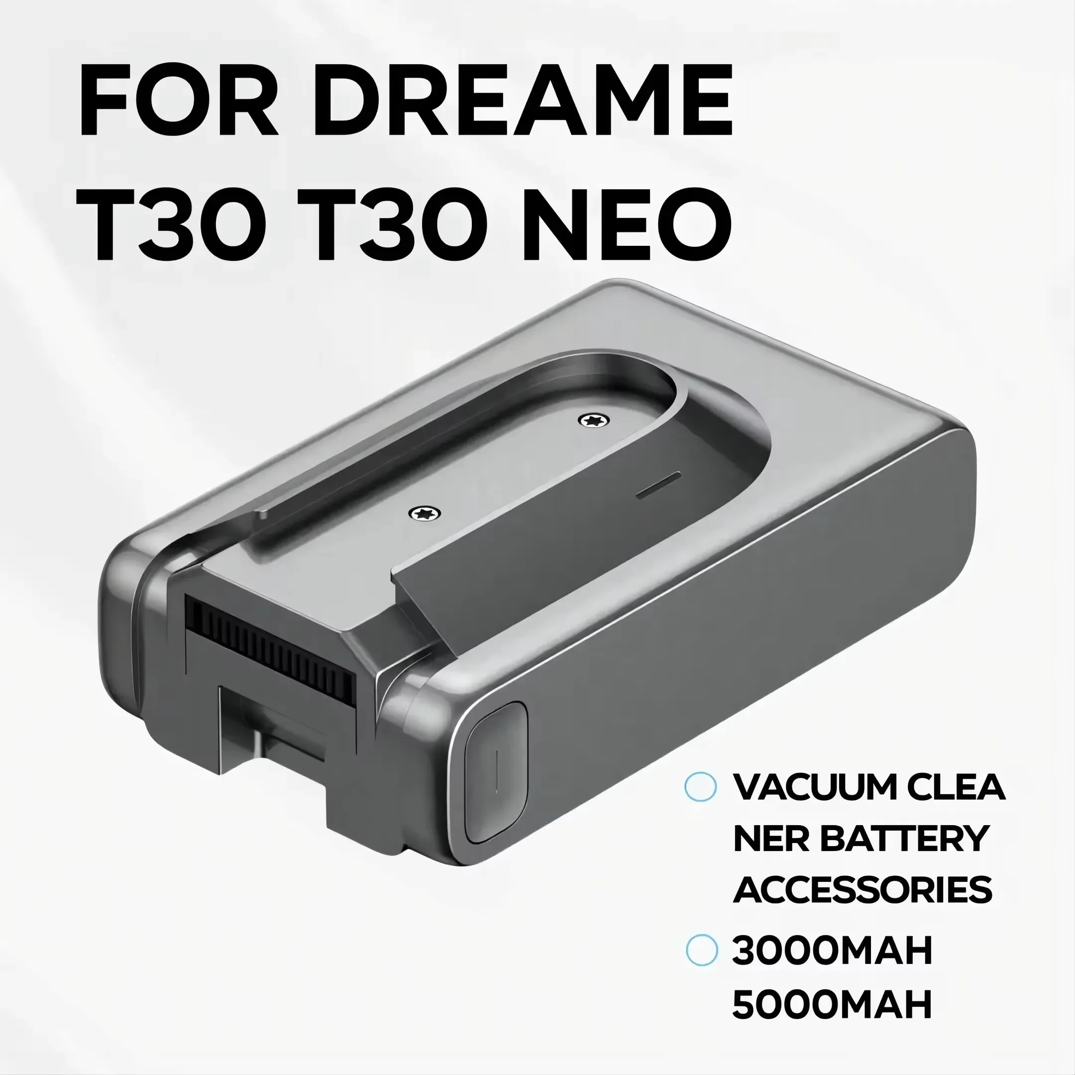 

New T30 Spare Battery for Xiaomi Dreame T30 Battery Handheld Cordless Vacuum Cleaner Accessory Rechargeable Li-ion Battery Pack