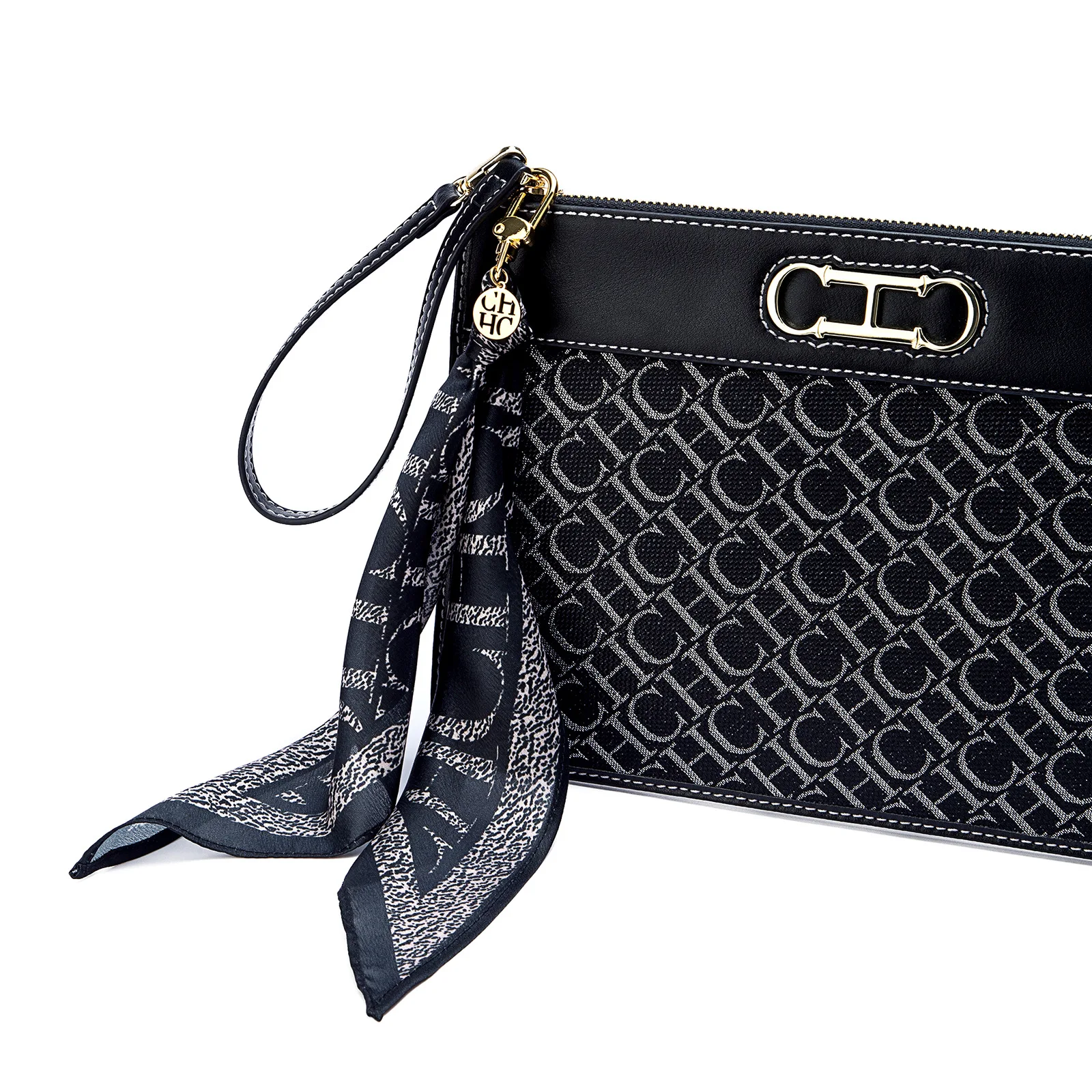CHH Bag Accessories Key Ring Silk Scarf Pendant Bag Buckle Jewelry Accessories Key Pendant Triangle Scarf Gift Box