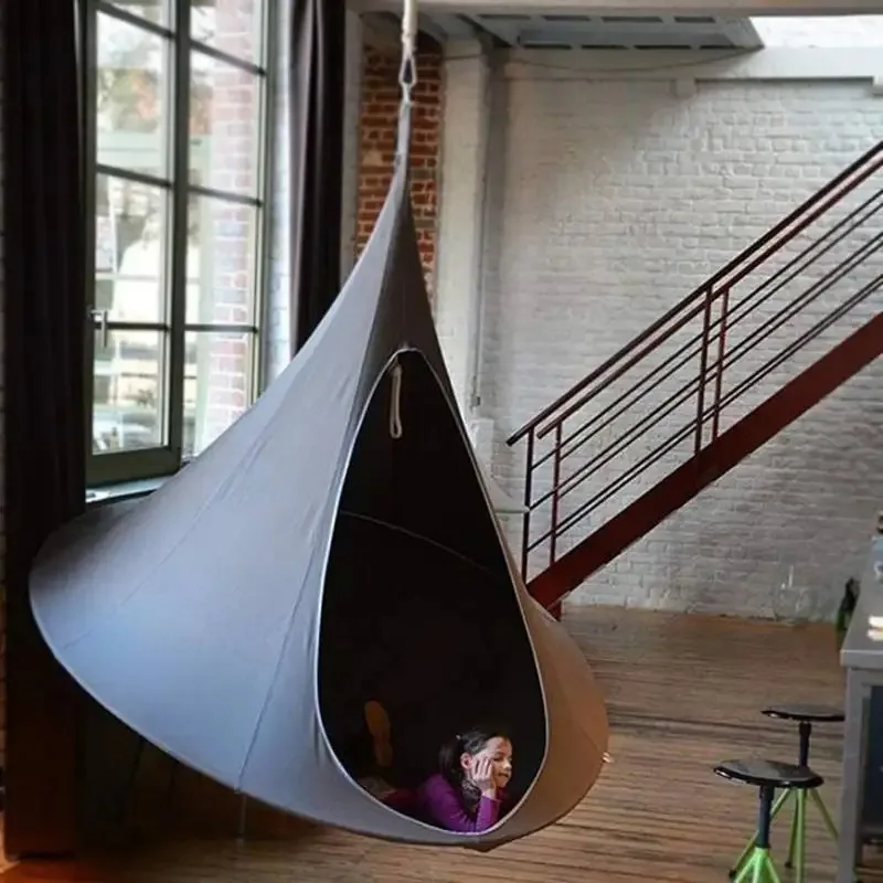 

Outdoor swing household rocking chair anti-rollover balcony household indoor thickened hanging air tent