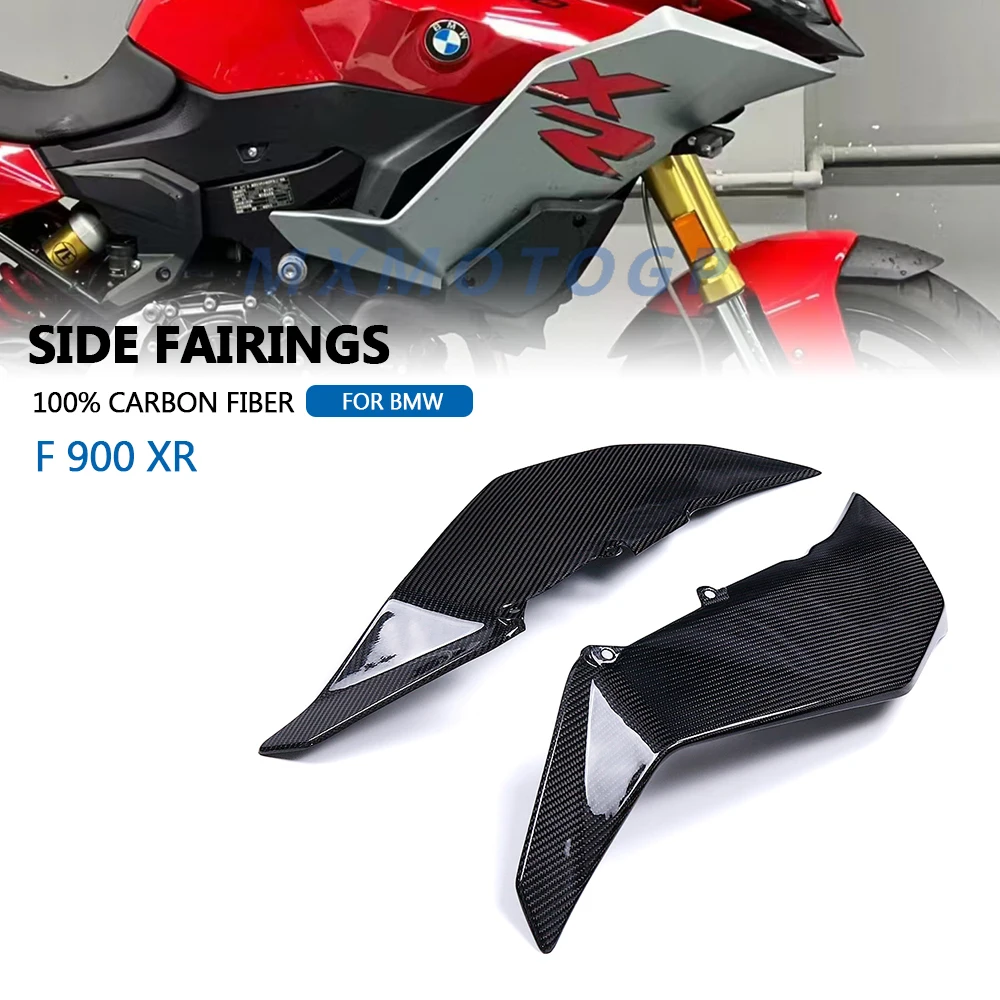 For BMW F900 XR F900XR F 900 XR 2020 2021 2022 2023 2024 100% Carbon Fiber Side Panels Fairings Motorcycle Accessories