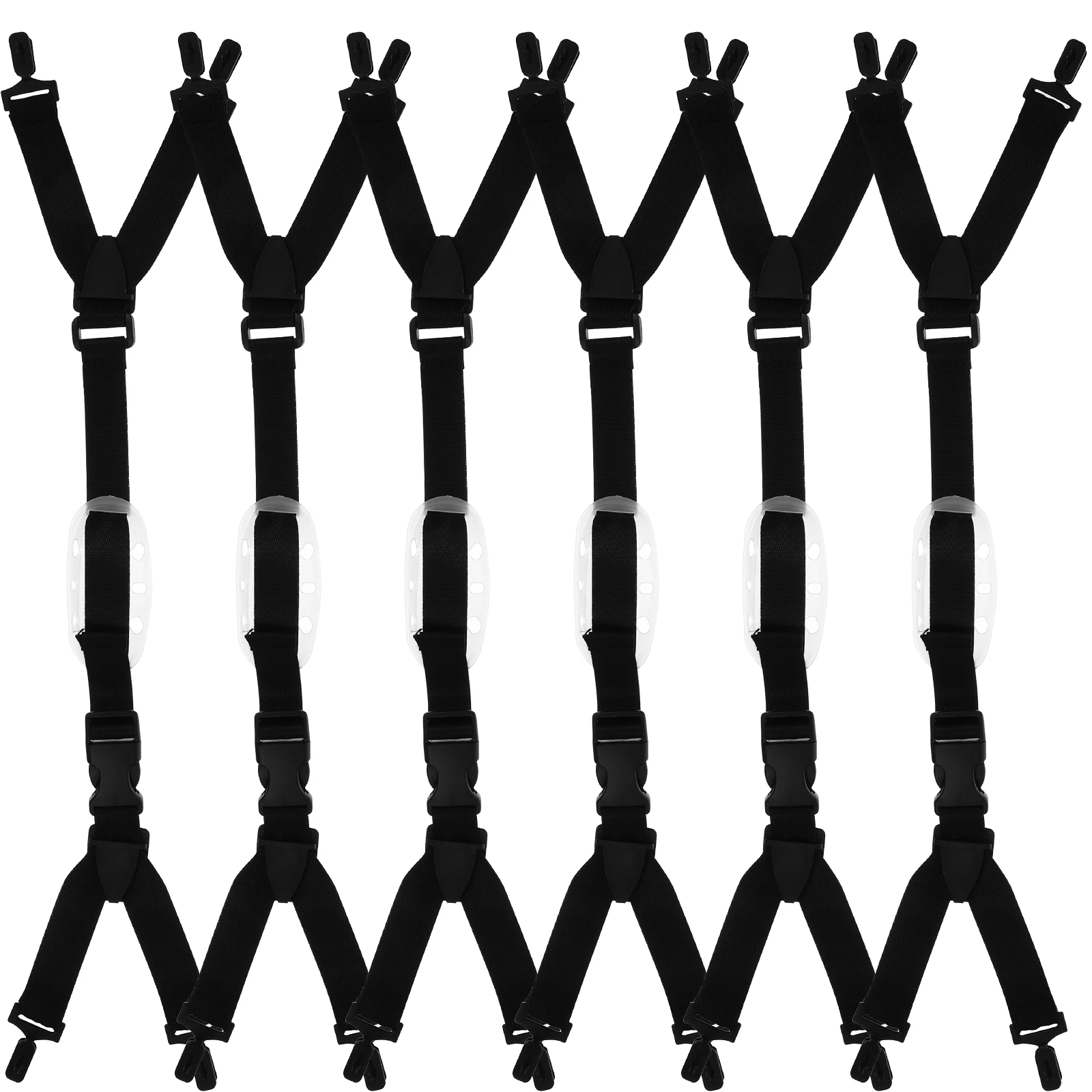 

6 Pcs Adjustable Chin Strap for Construction Hard Hat Lanyard Polyester Hardhat Chinstraps