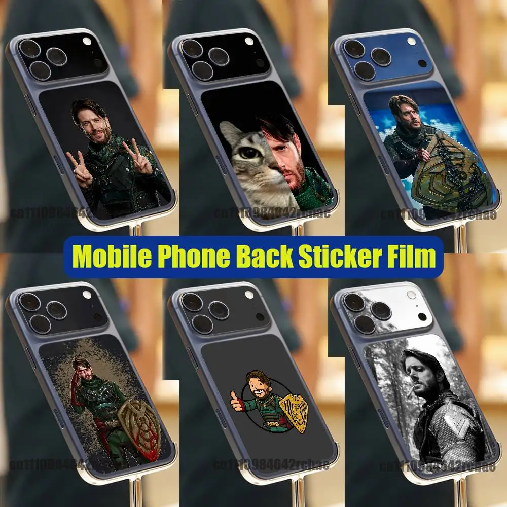 

For Soldier Boy t-the b-boys Phone Back Film Sticker iPhone 17 Pro Max P PM Decal Skin Wrap Custom Stickers Cover