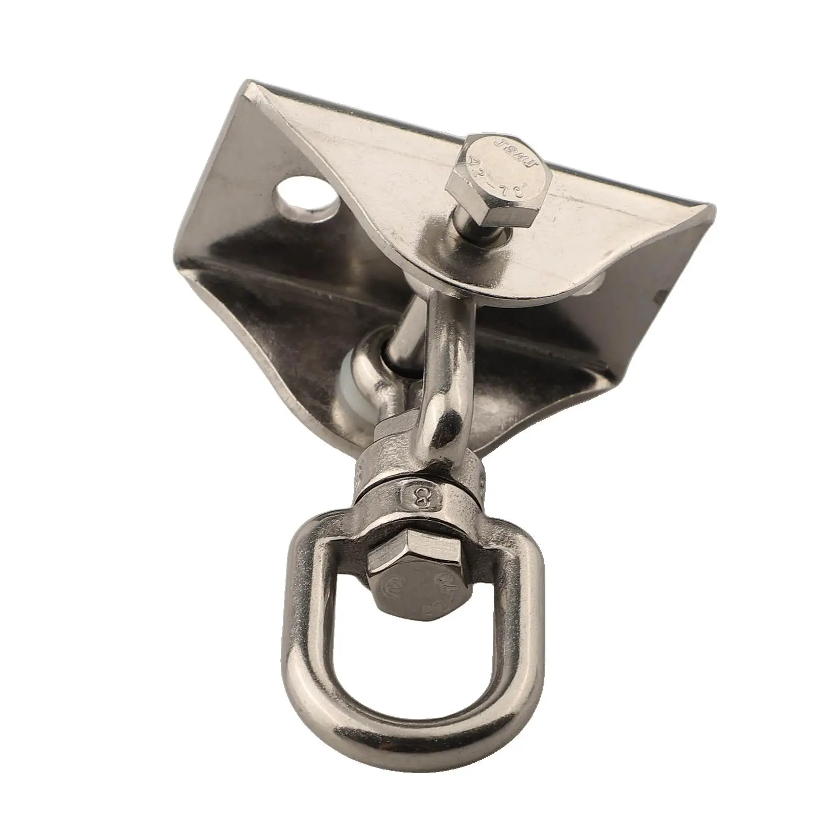 

Heavy Duty Stainless Steel Swing Hook for Hanging Chairs and Yoga Towels Easy Installation with Pre Drilled Holes