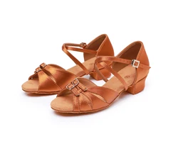 Women's Summer Latin Dance Shoes New Girls Tango Salsa Soft Bottom Indoor Pratice Shoes Professional Dancing Shoes Sneakers 3cm