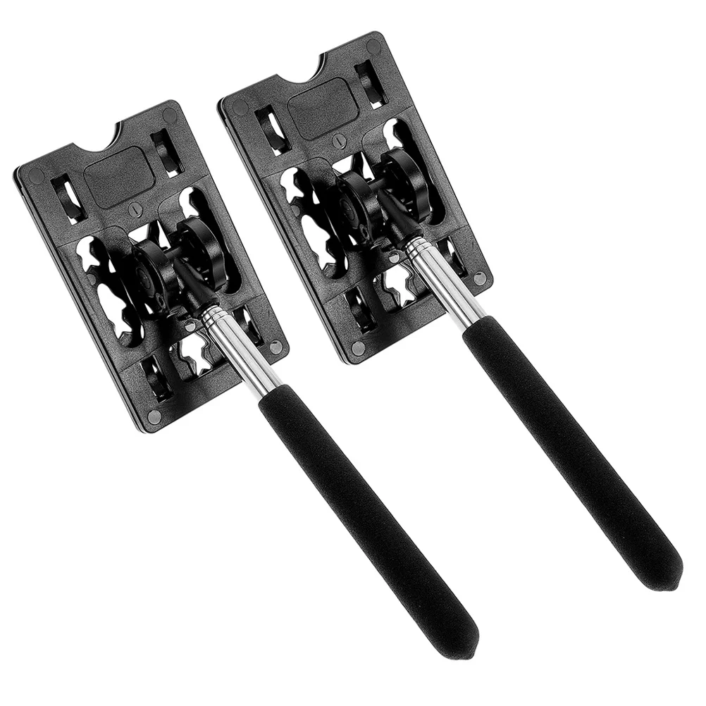 

2Pcs Parking Helper Stick Telescopic Plastic Card Holder for Parking Assistance Use Residential Office Garage