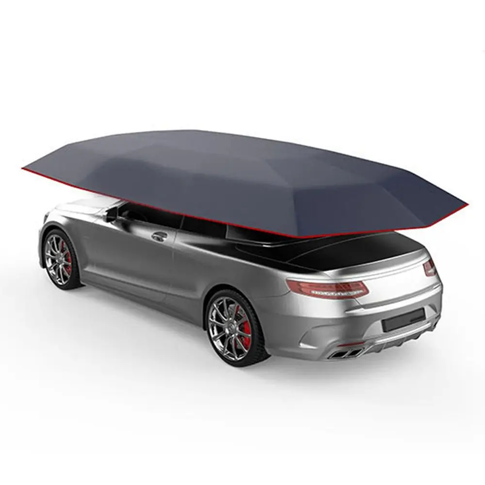 Car Roof Sun Umbrella Car Roof Cloth Dustproof And Uv Resistant Outdoor Waterproof Folded Portable Canopy Cover