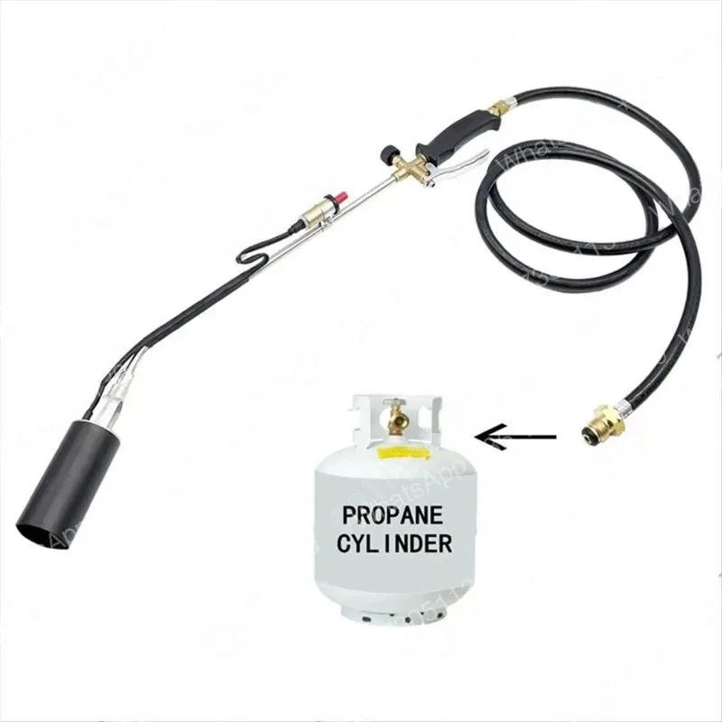 Portable Propane Torch Burner Weed Torch for Garden Wood Roofing Snow Road Charcoal