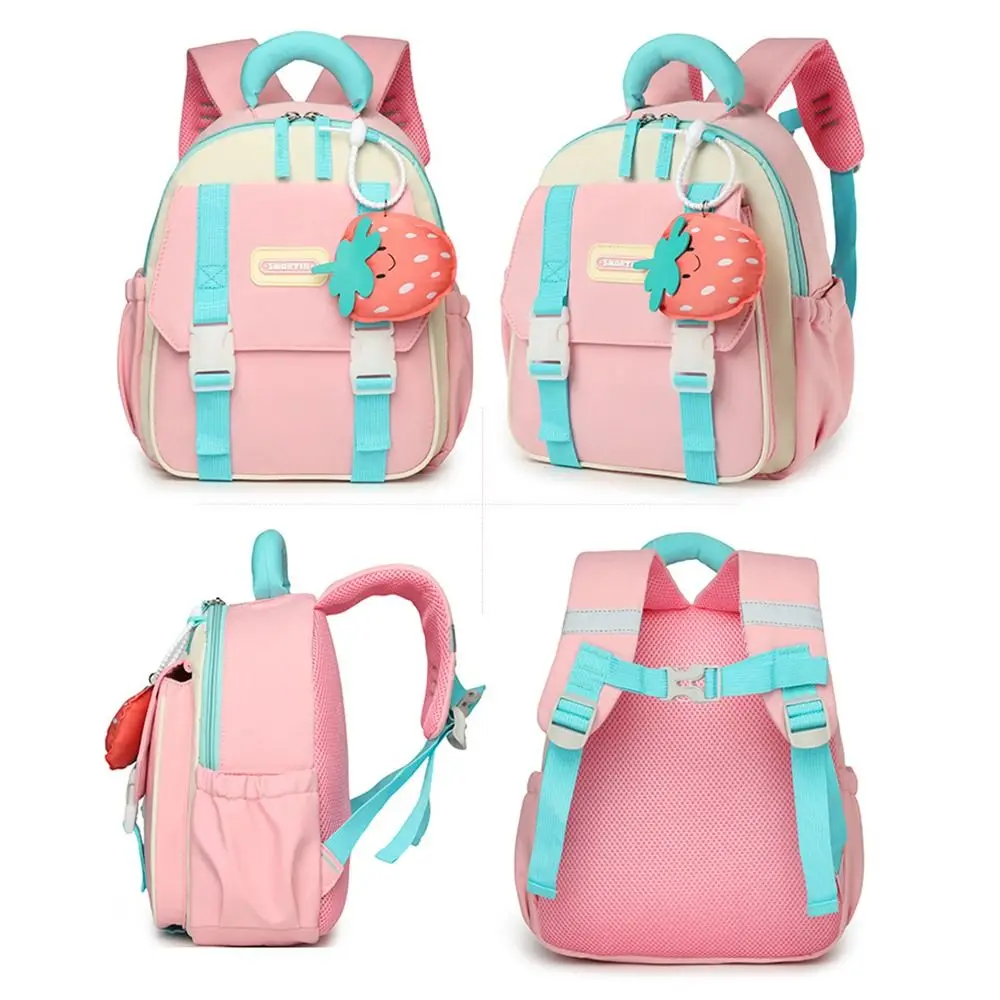 Lightweight Kindergarten School Bag Adjustable Straps Zipper Closure Cute Backpacks Comfortable Waterproof Children's Backpacks