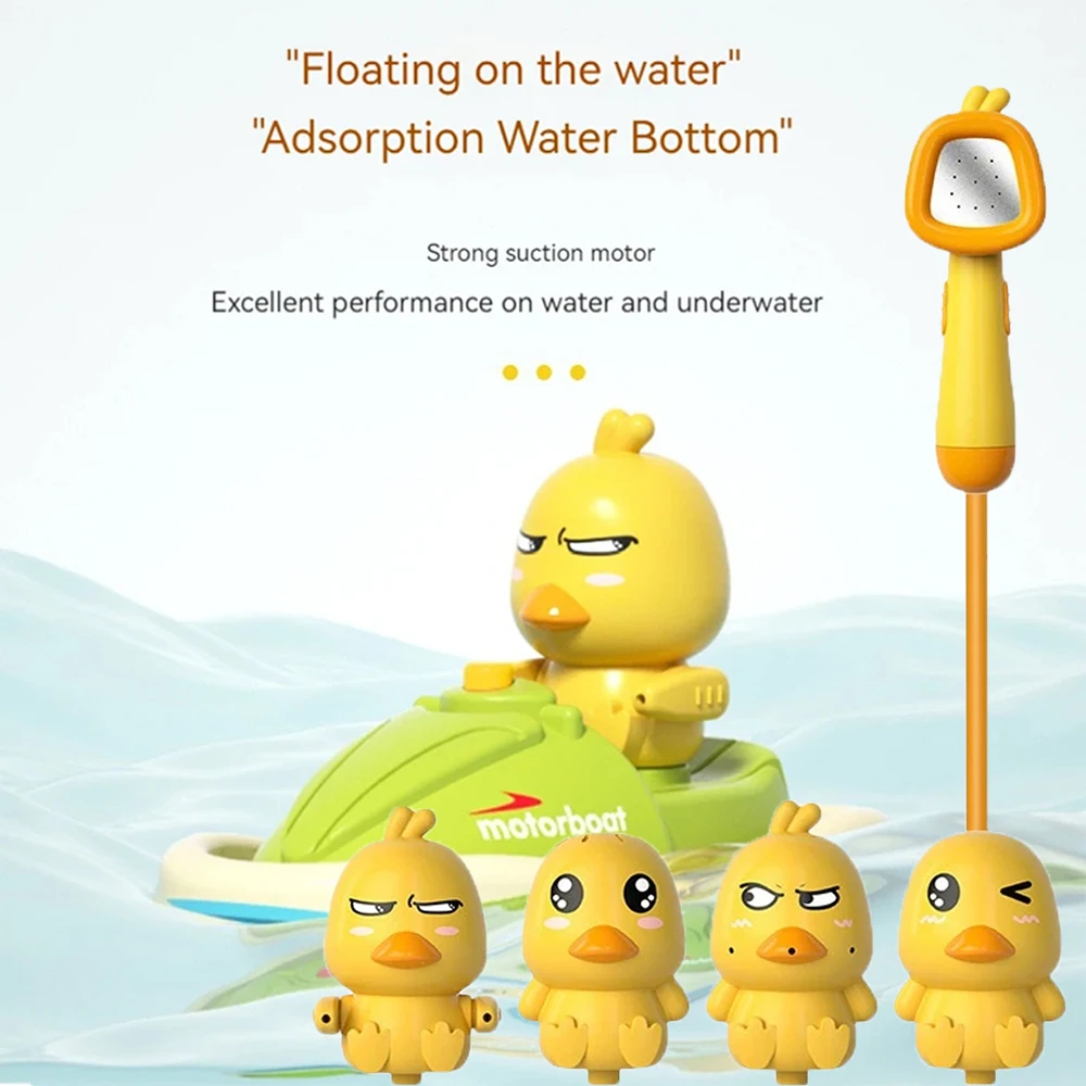 Banyo oyuncakları sevimli yüzme ördek banyo oyuncakları bebekler için yüzen rüzgar Up oyuncaklar banyo duş küvet oyuncaklar doğan bebek küveti yürümeye başlayan oyuncaklar