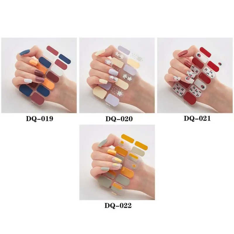 Adesivo per unghie estivo Uso di alta qualità Adesivo per smalto gel per unghie al 100% Accetta adesivi per nail art spot per set manicure per unghie