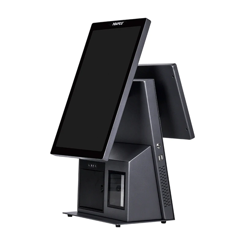 

ATV&UTV15.6 Restaurant Desktop All in One Pos System Retail Touch Cashier Machine POs Terminal Cash Register Printer 2D Scanner