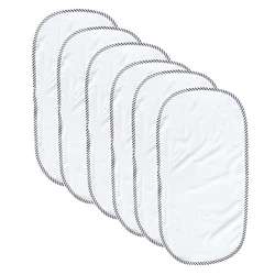 Changing Pad Liners Waterproof Flannel Cotton Perfect for Baby Diaper Changing Needs White 30x60cm