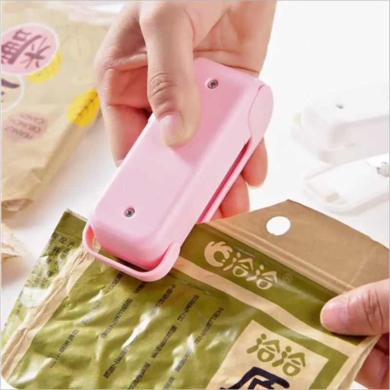 

Sealer Plastic Package Storage Bag Mini Sealing Machine Handy Sticker and Seals for Food Snack Kitchen Accessories sealer sealer