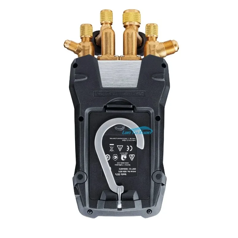 

Testo 557s Smart Vacuum Kit Digital Manifold With Wireless Vacuum and Clamp Temperature Probes Bluetooth 0564 5571