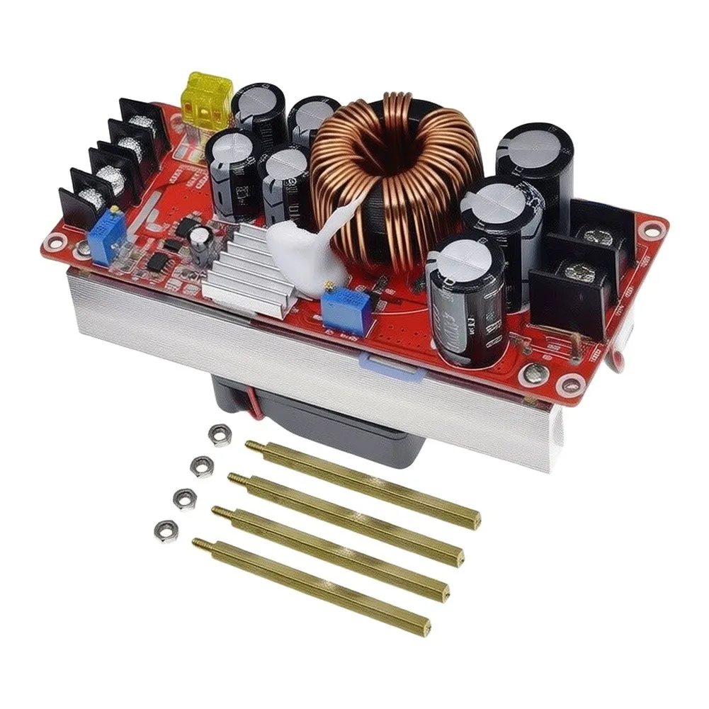 1500W Boost Constant Current Module 30A Automatic Input Overcurrent Protection Double Short Circuit Protection for Solar Systems