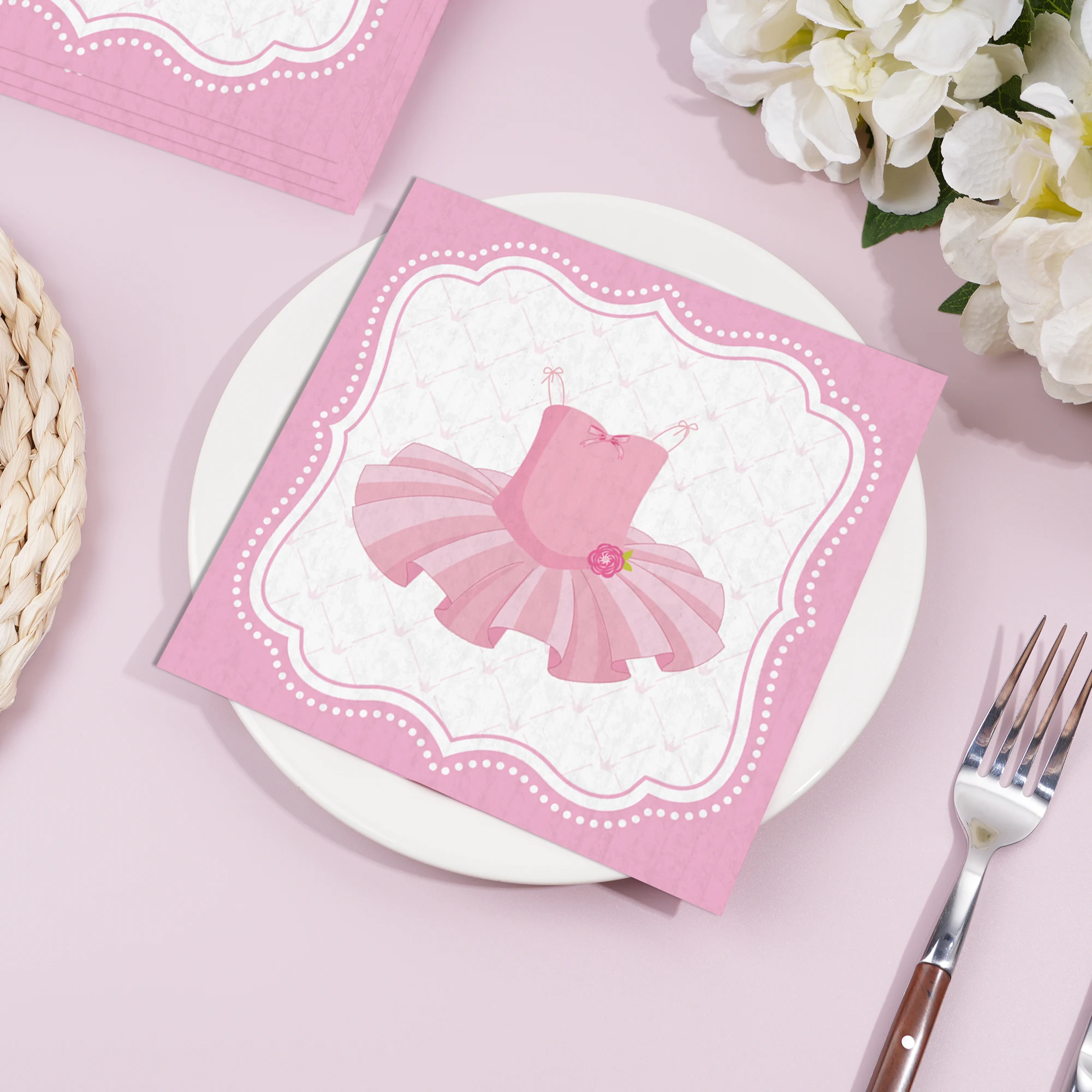 20/40/60 Stück Servietten für Geburtstagsfeier, Einweggeschirr, Abendessen, Papierservietten, Taschentücher ‌ Esszimmer ‌ Dekor für Kindergeburtstag – Detail 5
