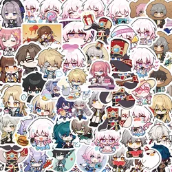 80Pcs Cute Anime Honkai Star Rail Stickers Travel Skateboard Suitcase Guitar Luggage Laptop Graffiti Sticker Decals Toy