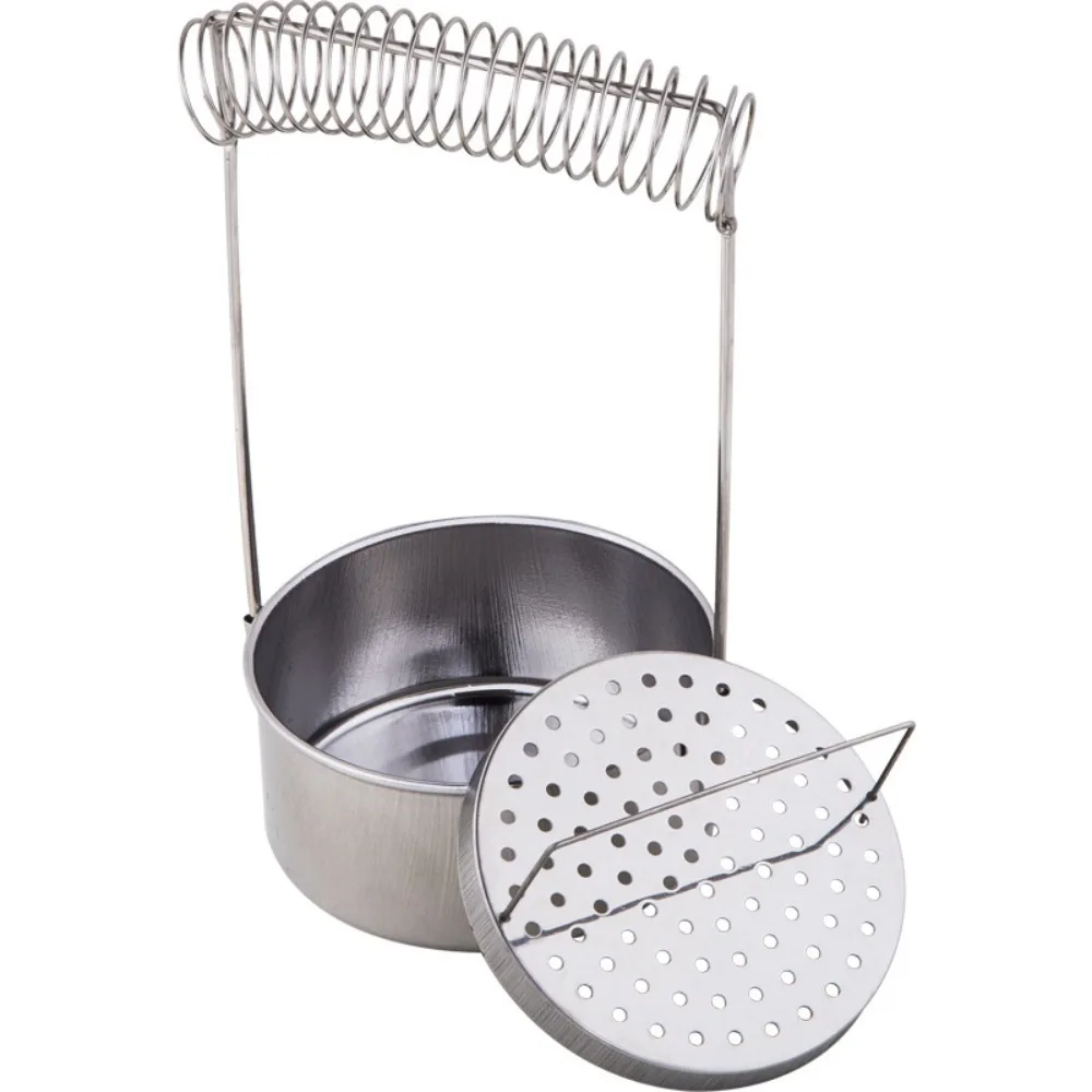 

Stainless Steel Paint Brush Cleaner with Wash Tank Rust-proof Brush Wash Pot Removable Durable Artist Brush Washer