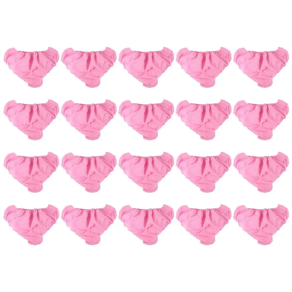 

50 Pcs Disposable Panties One Time Underwear Diapers Dry Clothes Use Panty for Women Non-woven Fabric Miss