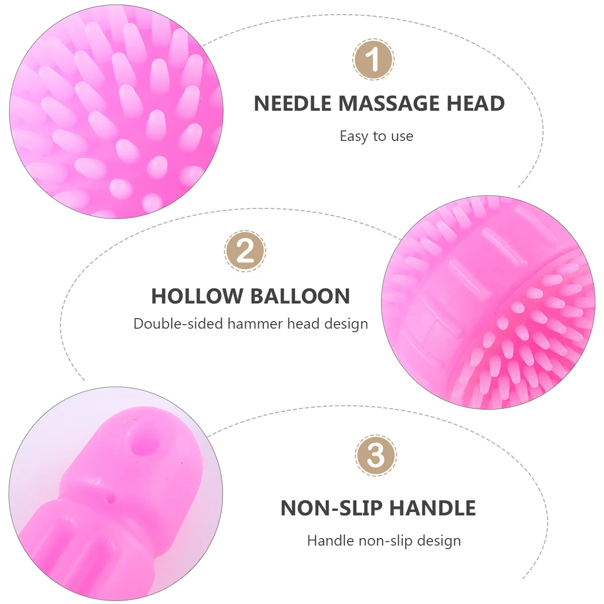 

Массажер-стик для глубокого расслабления мышц, снятия напряжения в спине, шее и ногах, 1 шт.