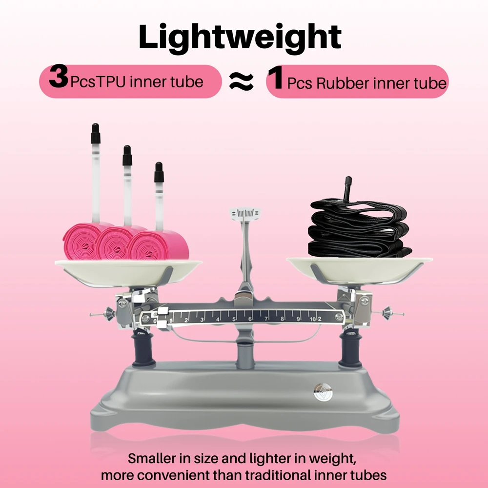 NPY خفيفة الدراجة الأنبوب الداخلي الطريق دراجة نارية إطار من البولي يوريثان 45 مللي متر/65 مللي متر/85 مللي متر طول الفرنسية صمام أنبوب خفيف للغاية الدراجات اكسسوارات #4