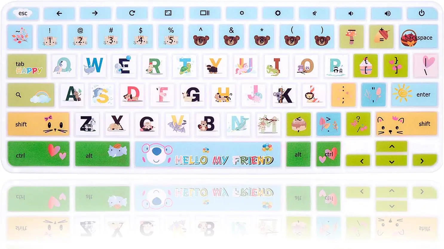 

Keyboard Cover for Lenovo Chromebook C330 11.6" Flex 11 Chromebook N20 N21 N22 N23 100e 300e 500e 11.6" Chromebook N42 N42-20