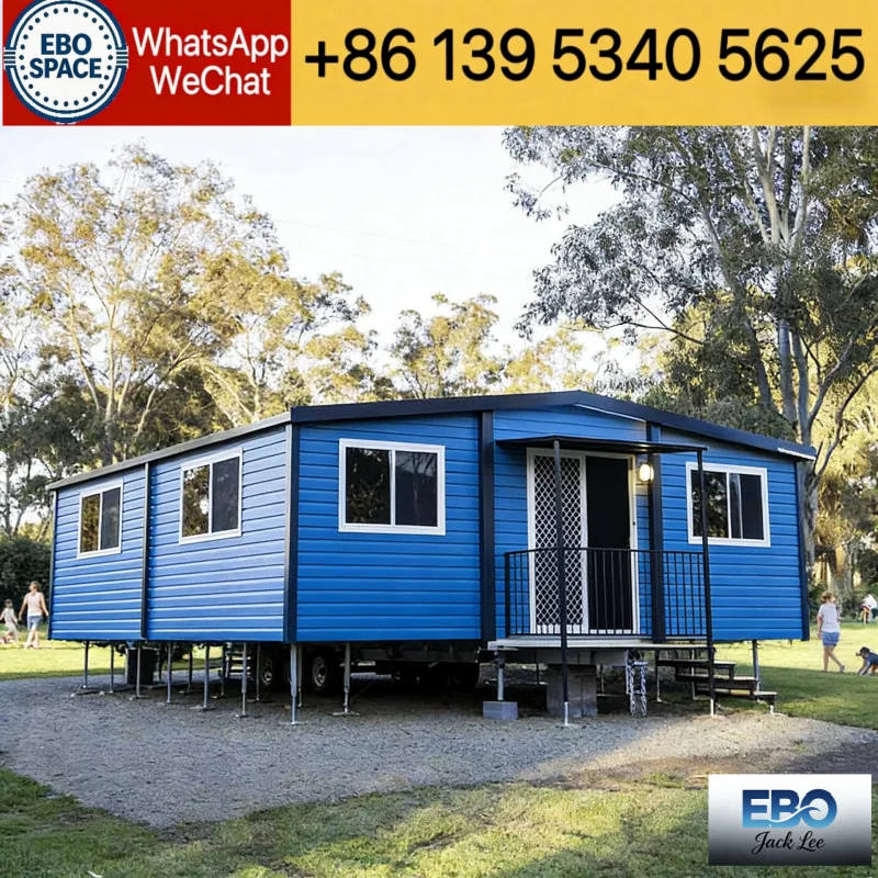 Easy Setup Expandable Container House Mobile Structure for Camp Housing Projects