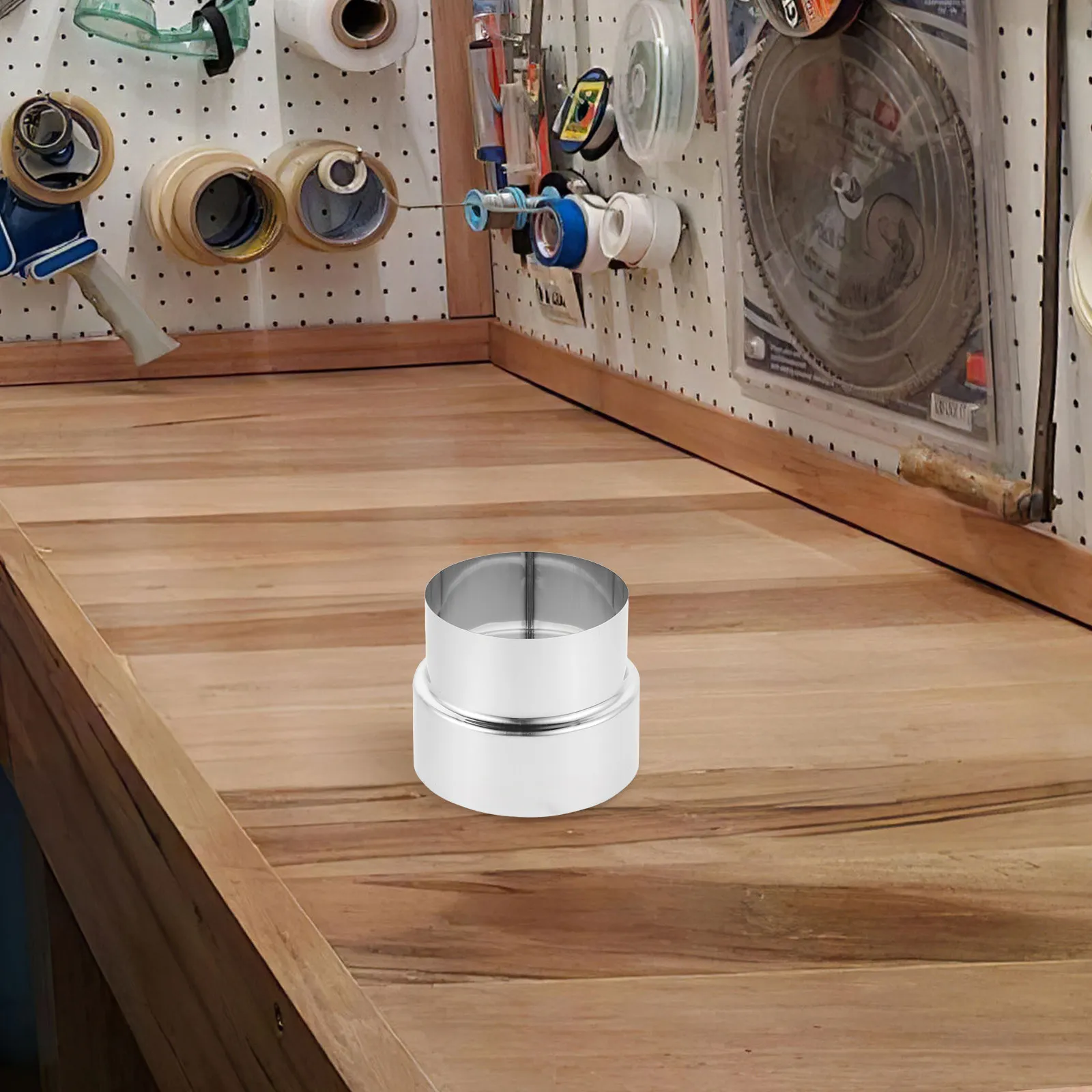 

Переходник-редуктор для выхлопной трубы 10-9 см, металлический соединитель для шланга, высокопроизводительный сменный адаптер для выхлопной системы